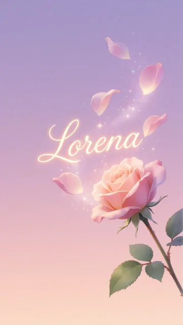 Lorena - Rosa Etérea Iluminada