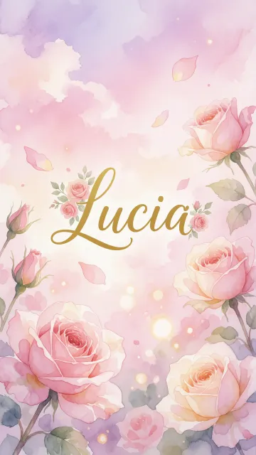 Lucia - Rosas de Acuarela Mágica