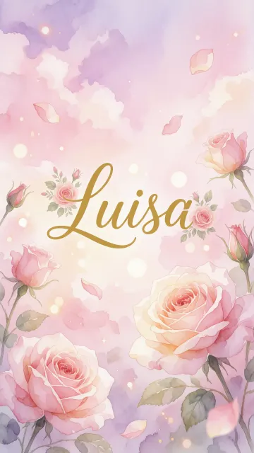Luisa - Rosas de Acuarela Mágica