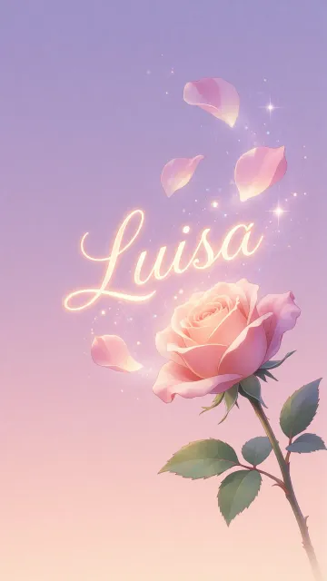 Luisa - Rosa Etérea Iluminada