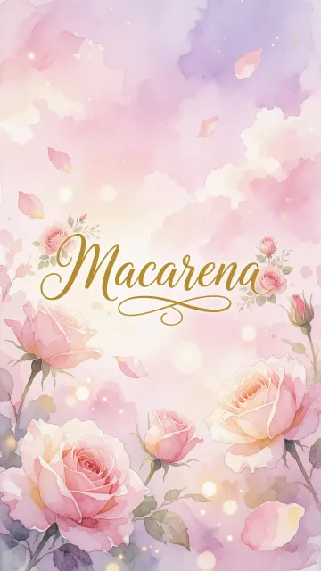 Macarena - Rosas de Acuarela Mágica