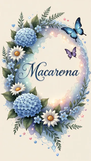 Macarena - Magia en Cursiva
