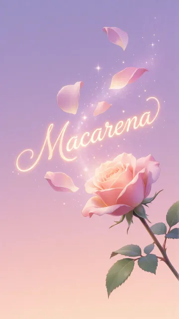 Macarena - Rosa Etérea Iluminada