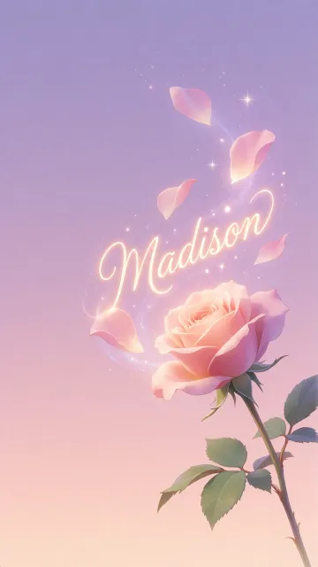 Madison - Rosa Etérea Iluminada