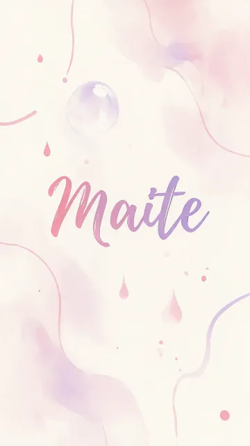Maite - Sueños en Tonos Pastel