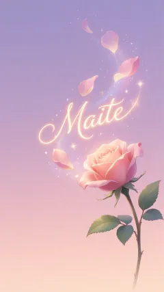 Maite - Rosa Etérea Iluminada