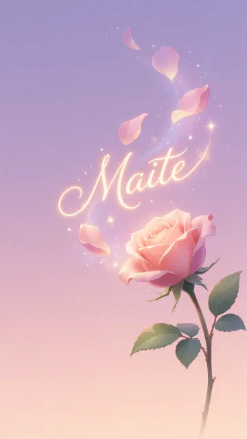 Maite - Rosa Etérea Iluminada