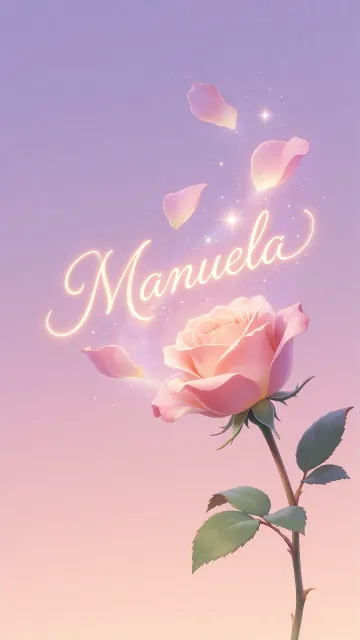 Manuela - Rosa Etérea Iluminada