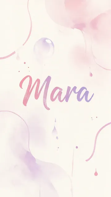 Mara - Sueños en Tonos Pastel
