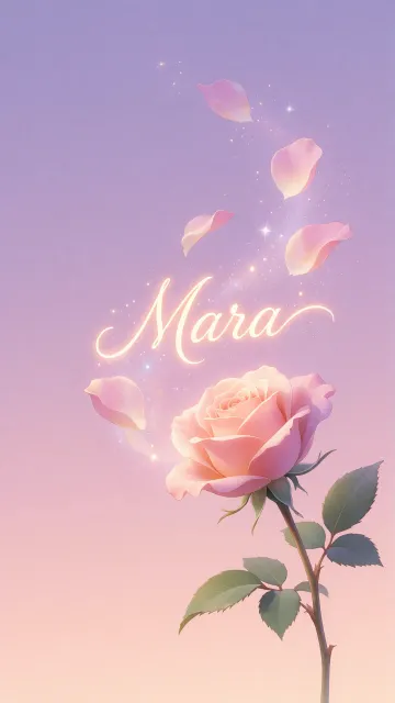 Mara - Rosa Etérea Iluminada