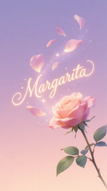 Margarita - Rosa Etérea Iluminada