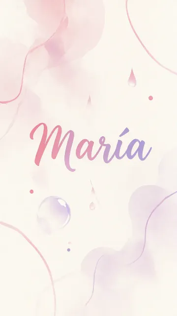 Maria - Sueños en Tonos Pastel