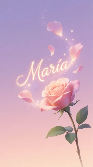 Maria - Rosa Etérea Iluminada
