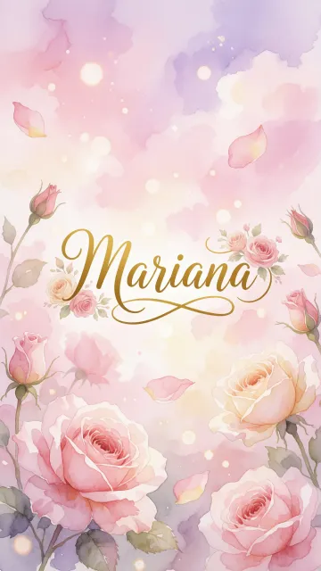 Mariana - Rosas de Acuarela Mágica