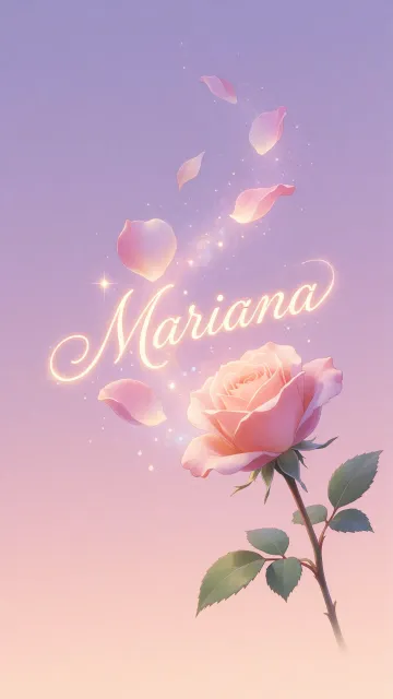 Mariana - Rosa Etérea Iluminada