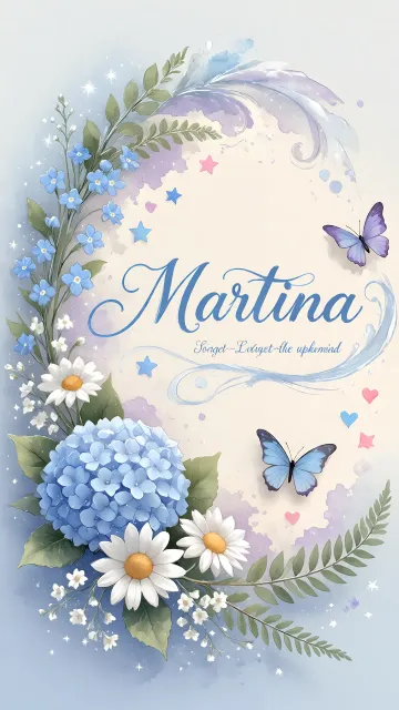 Martina - Jardín de Hortensias