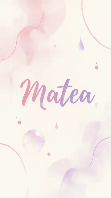 Matea - Sueños en Tonos Pastel