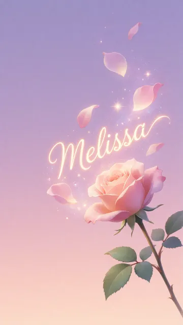 Melissa - Rosa Etérea Iluminada