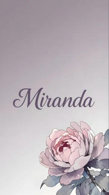 Miranda - Elegancia Pastel