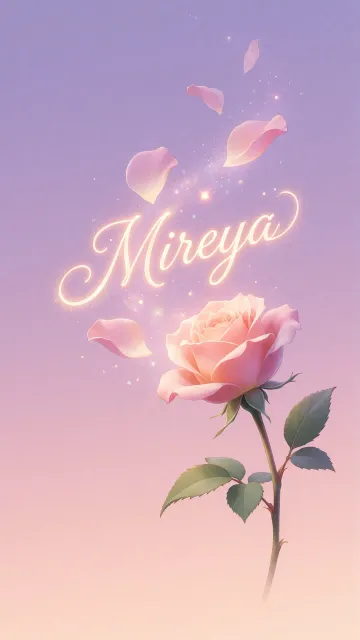 Mireya - Rosa Etérea Iluminada