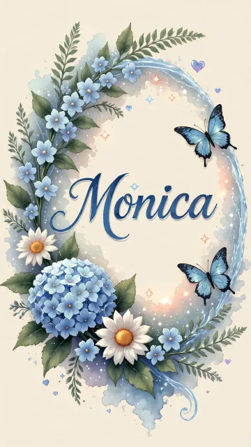 Monica - Magia en Cursiva