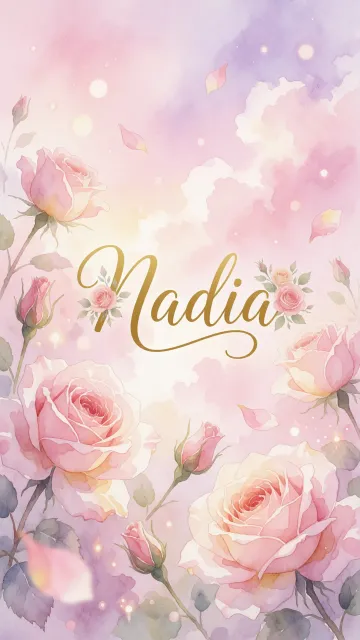 Nadia - Rosas de Acuarela Mágica