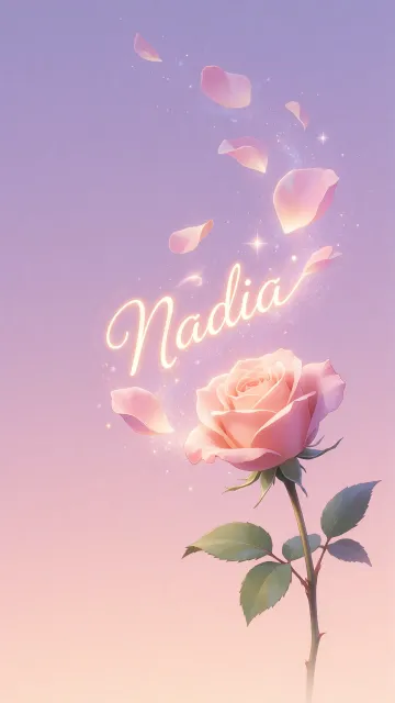 Nadia - Rosa Etérea Iluminada