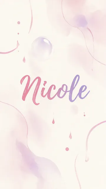 Nicole - Sueños en Tonos Pastel