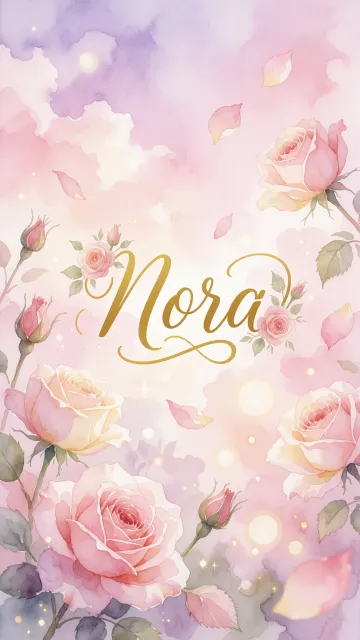 Nora - Rosas de Acuarela Mágica