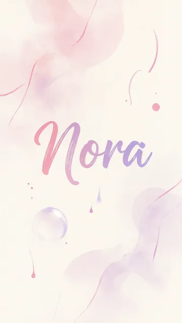 Nora - Sueños en Tonos Pastel