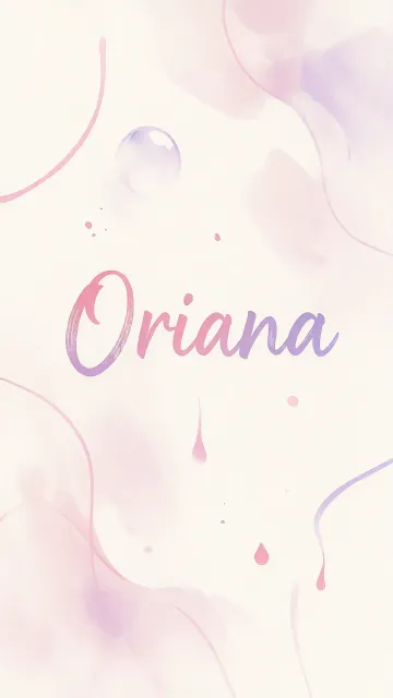 Oriana - Sueños en Tonos Pastel