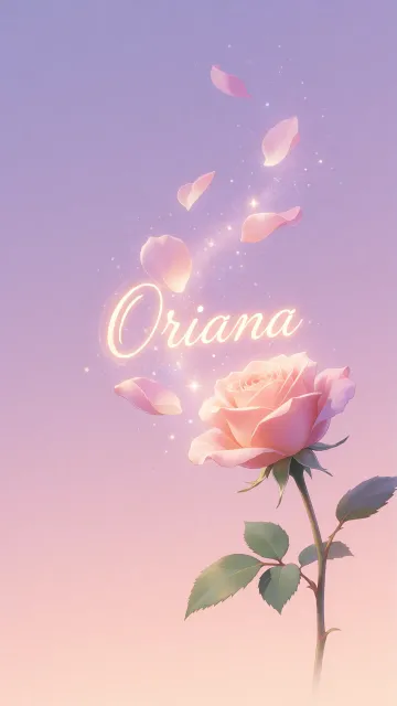 Oriana - Rosa Etérea Iluminada
