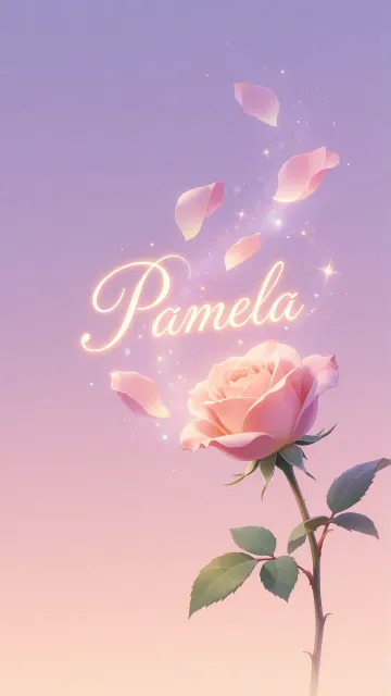 Pamela - Rosa Etérea Iluminada
