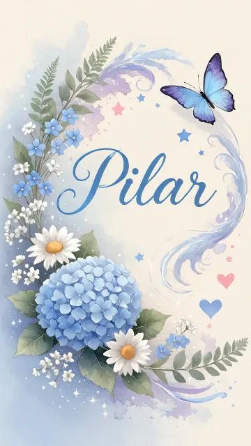 Pilar - Jardín de Hortensias