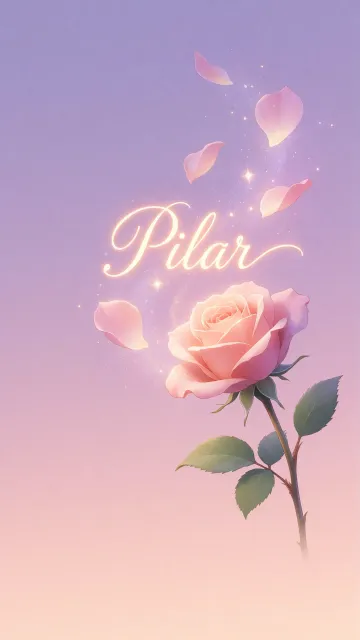 Pilar - Rosa Etérea Iluminada