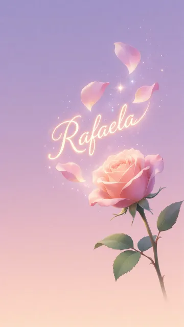 Rafaela - Rosa Etérea Iluminada