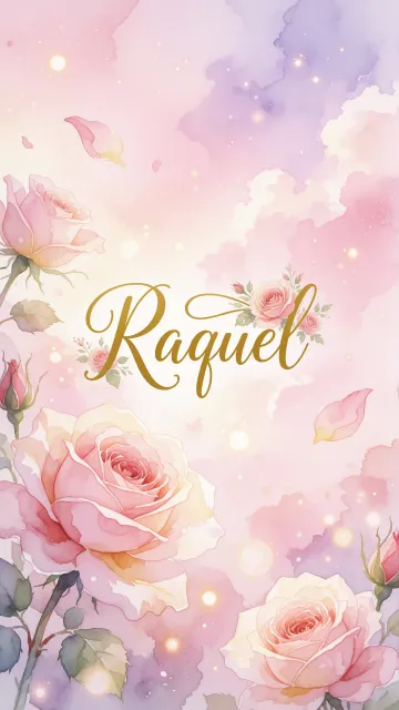 Raquel - Rosas de Acuarela Mágica