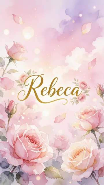 Rebeca - Rosas de Acuarela Mágica