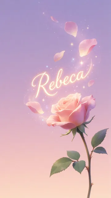 Rebeca - Rosa Etérea Iluminada