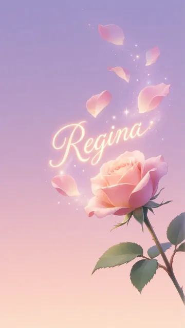 Regina - Rosa Etérea Iluminada