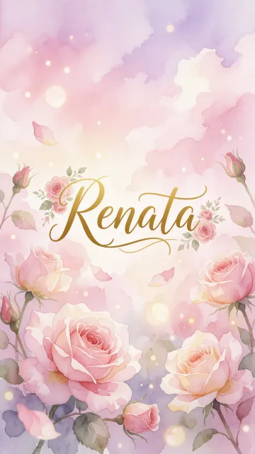 Renata - Rosas de Acuarela Mágica