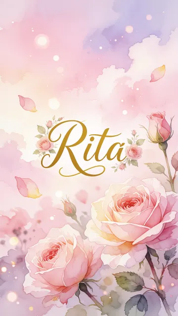Rita - Rosas de Acuarela Mágica