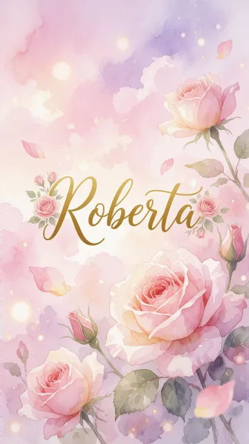Roberta - Rosas de Acuarela Mágica