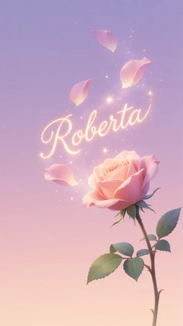 Roberta - Rosa Etérea Iluminada