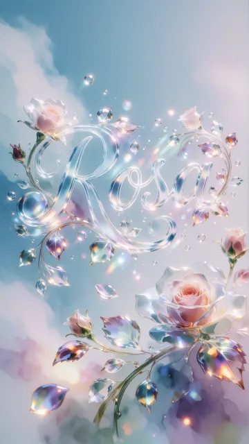 Rosa - Cristal Etéreo