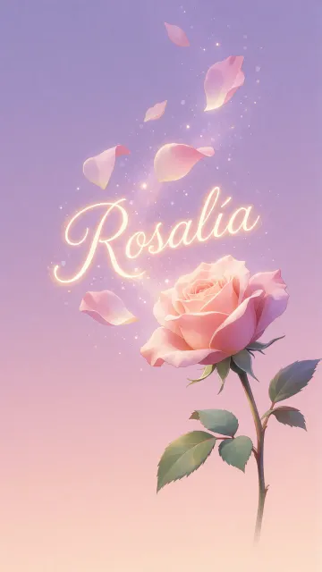 Rosalia - Rosa Etérea Iluminada