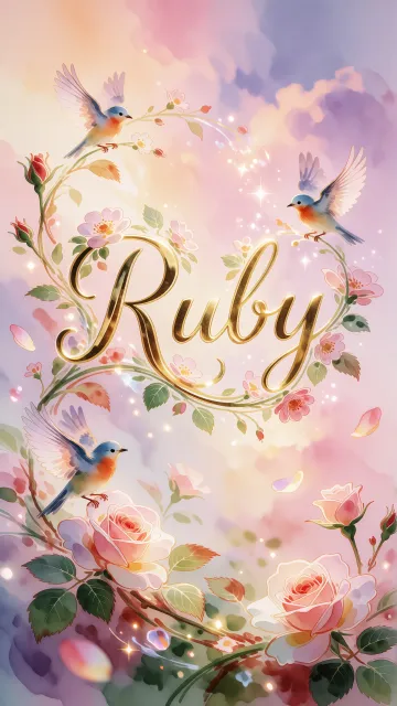 Ruby - Jardín Mágico Primaveral