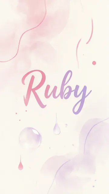 Ruby - Sueños en Tonos Pastel