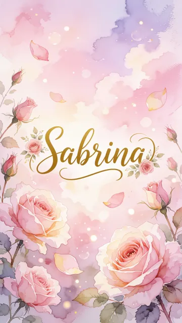 Sabrina - Rosas de Acuarela Mágica