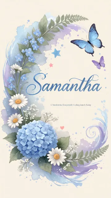 Samantha - Jardín de Hortensias